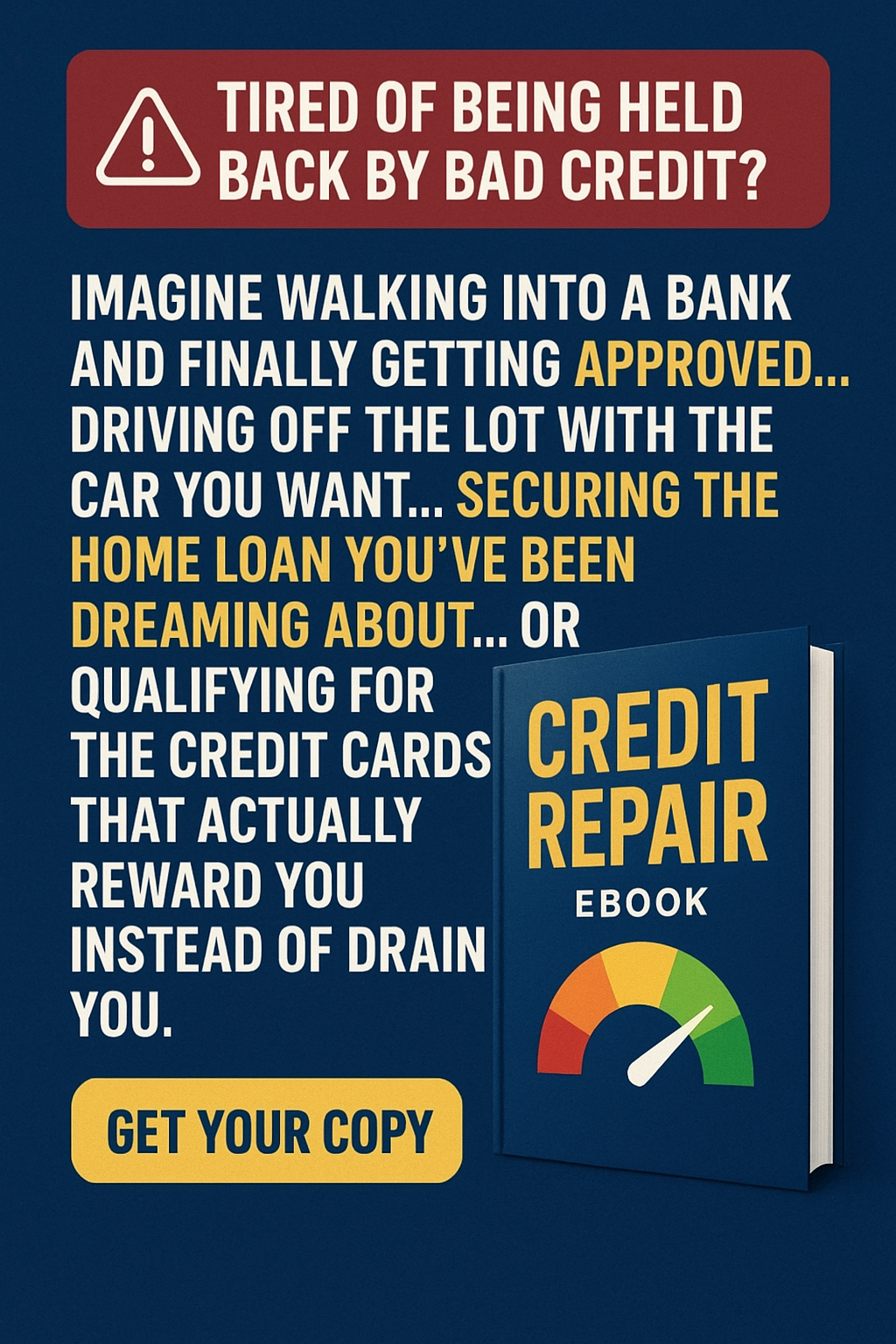 Credit Repair Ebook (Includes FREE step by step instructions and dispute letter templates)